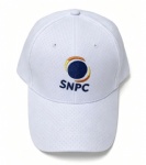 6 panel cap Laser cut hole back