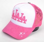 5 panel cap with lingerie back