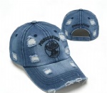 6 Panel Washed Denim fabric Baseball Cap