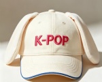 6Panel Baseball Cap with rabbit ears